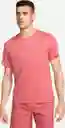 Nike Camiseta Df Uv Miler Ss Para Hombre Rosado Talla L