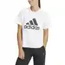 Adidas Camiseta Aop Tee Mujer Blanco Talla XS IN7314