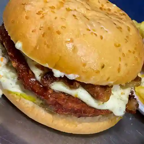 Hamburguesa de Queso y Tocineta