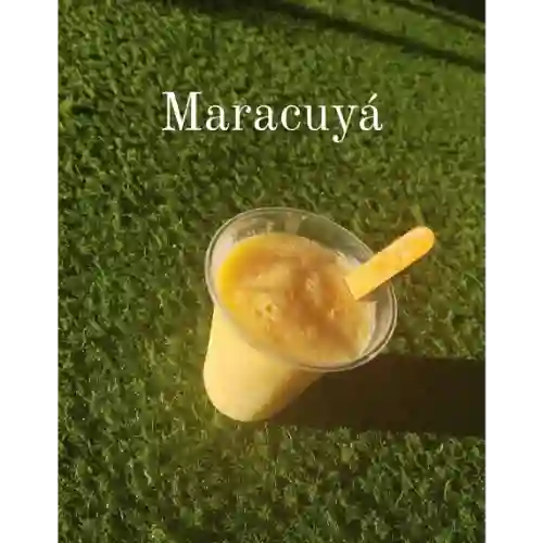Helado de Puro Coco-maracuya