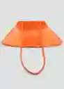 Bolso M Dalsi Naranja Talla 99 Mujer Mango