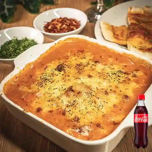 Combo Lasagna Di Ternera +Cocacola Orig 400ml