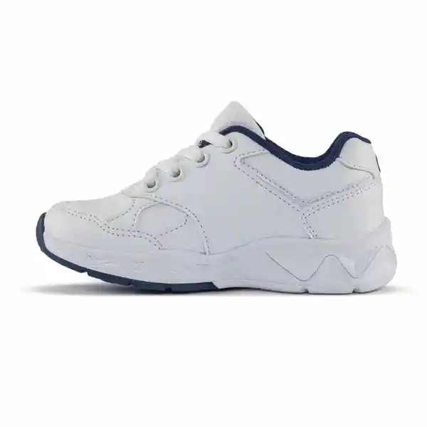 Los Gomosos Tenis Gomyschool New Unisex Blanco y Azul Talla 28