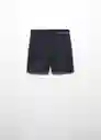 Short Serena Navy Talla S Mujer Mango