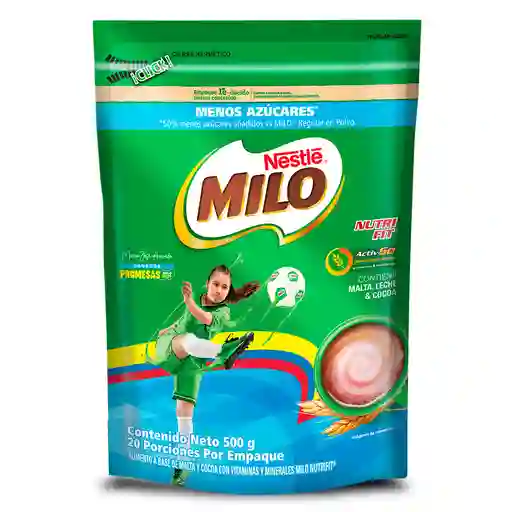 Milo Bebida Achocolatada en Polvo Baja en Azúcar