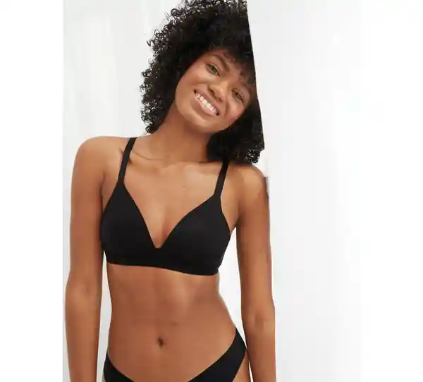 Brasier Aerie Negro Talla 38 B American Eagle