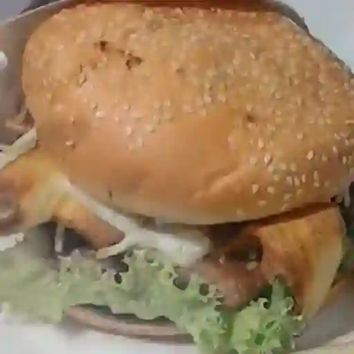 Hamburgesa de la casa