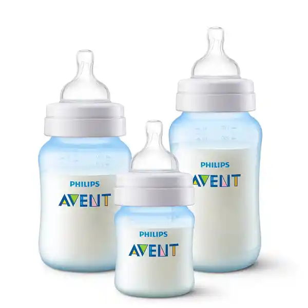 Avent Set Teteros Anticólicos Azul