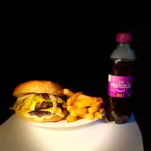 Combo Andy's Doble Carne y Pepinillos