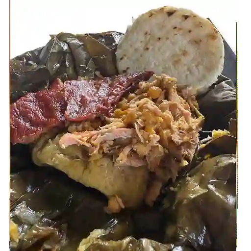 Tamal copetudo