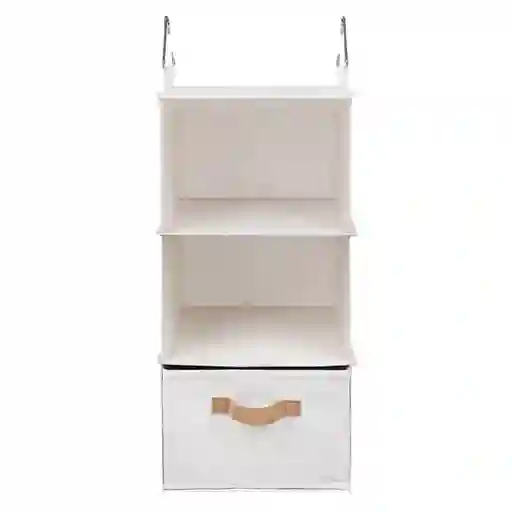 Hacks & Racks Estante Organizador Colgante Crudo 74 x 30 x 30 cm
