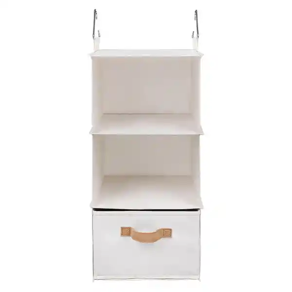 Hacks & Racks Estante Organizador Colgante Crudo 74 x 30 x 30 cm