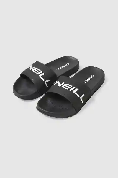 ONeill Sandalias Logo Slide Masculino Negro 12