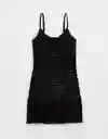 Vestido Aerie Negro Talla Small American Eagle 07121720