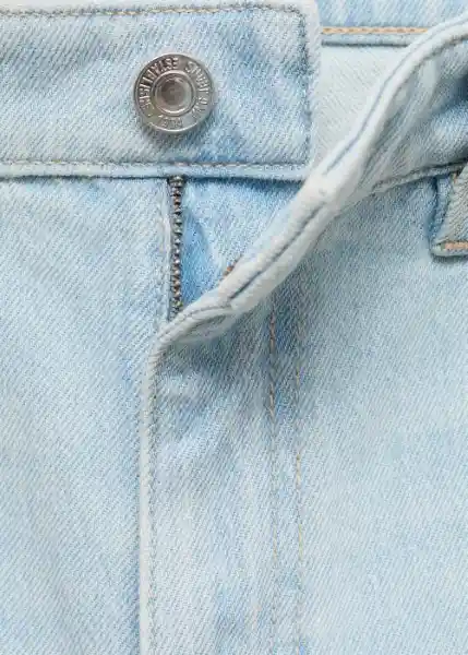 Jean Newmom Tejano Claro Talla 34 Mujer Mango
