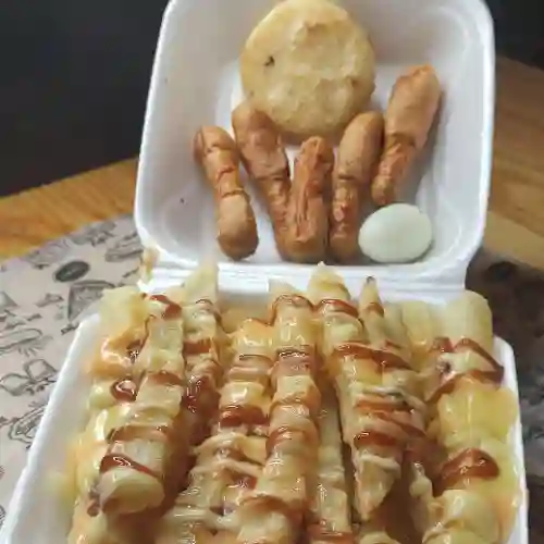 Choripapas