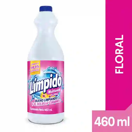 Blanqueador Multiusos Límpido Floral Botella 460 ml