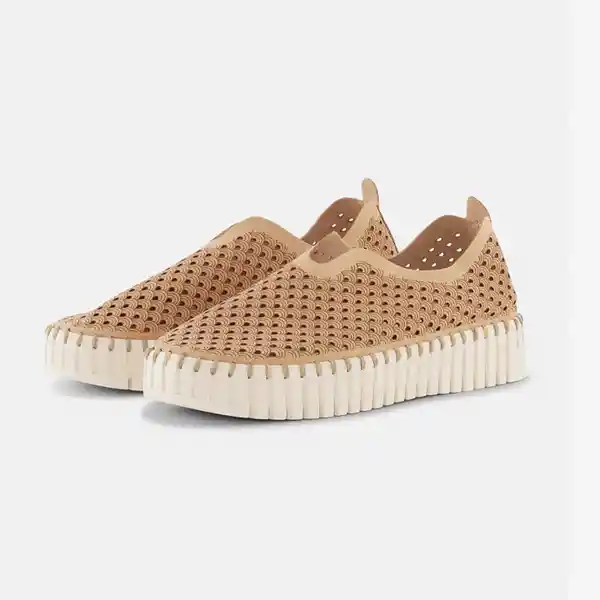 Ilse Jacobsen Tenis Planos Tulip Latte 36