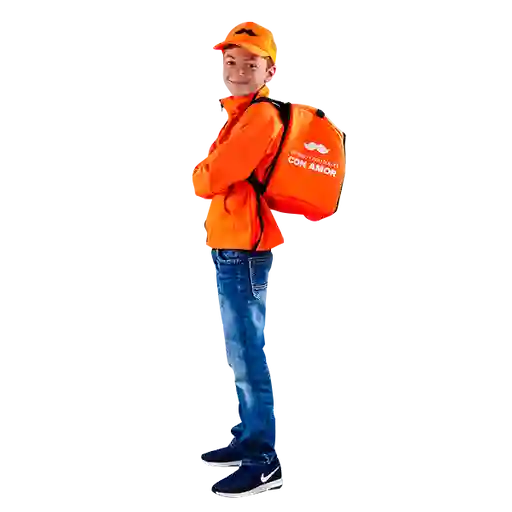 Disfraz Niño Talla 6 Rappi Tendero Completo 