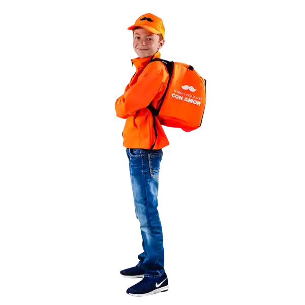 Disfraz Niño Talla 6 Rappi Tendero Completo 
