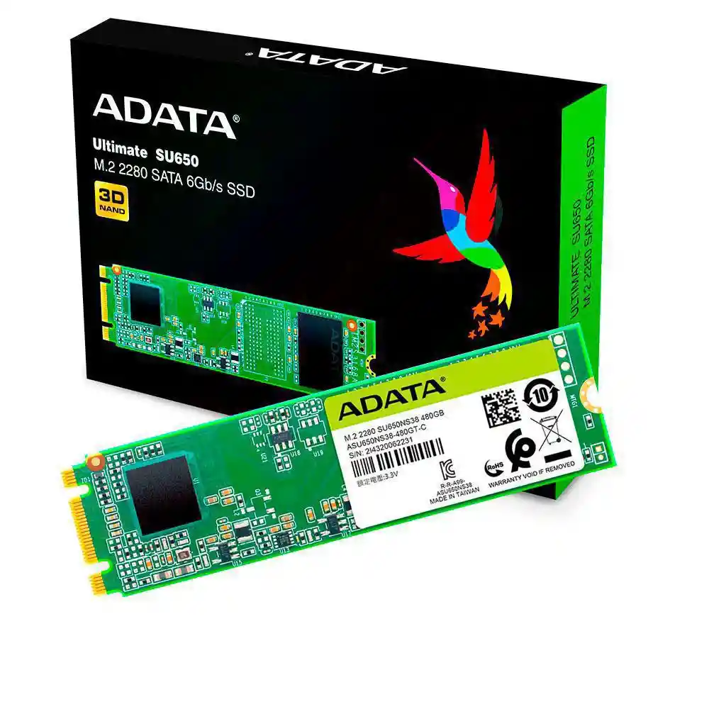 Adata Unidad Estado Sólido SU650 480 GB