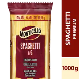 Monticello Pasta Spaghetti Premium N° 5