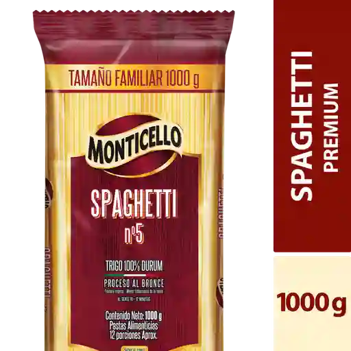 Monticello Pasta Spaghetti Premium N° 5