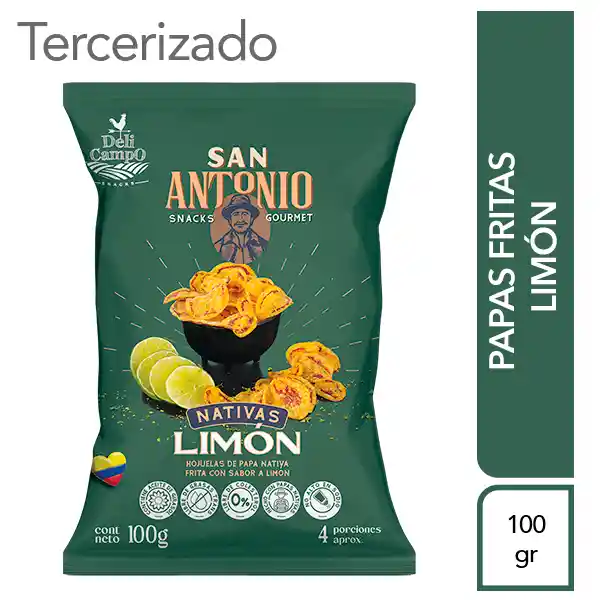 Delicampo Papa Frita Nativas Limón