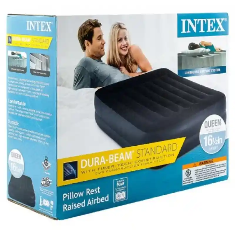 Intex Colchón Inflable Queen 64123