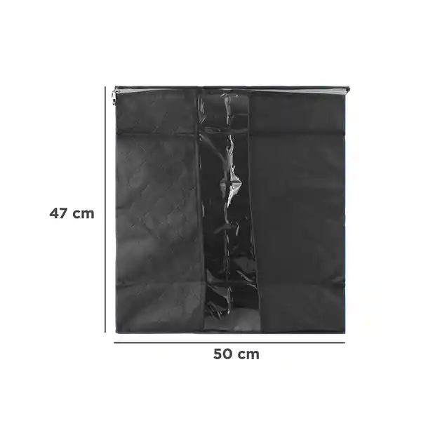 Organizador Tela Grande Para Guardar Ropa Vertical Gris Miniso
