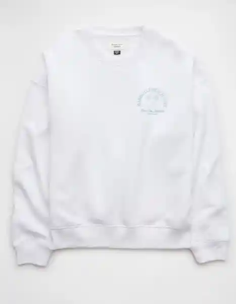 Buzo Mujer Blanco Talla: MEDIUM 2575100 American Eagle