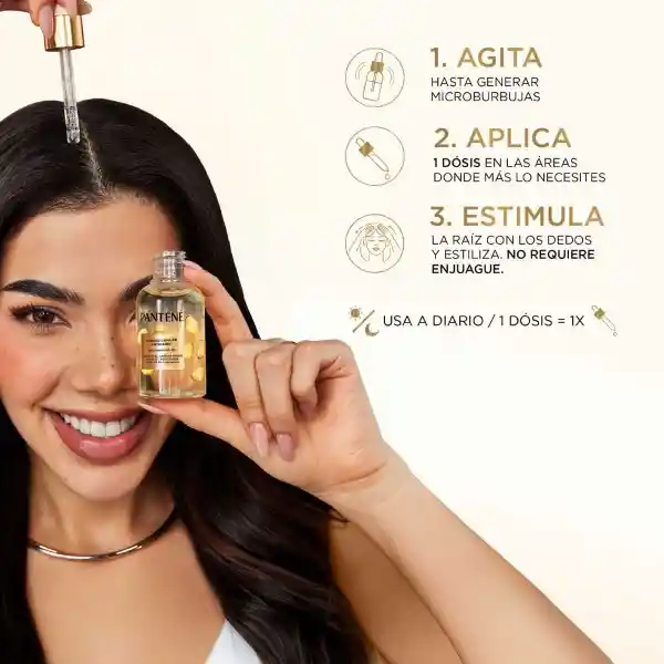 Tónico Capilar Pantene Anticaída + Biotinamina B3 52 mL