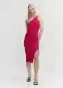 Vestido Asim Fucsia Talla 24 Mujer Mango