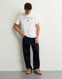 Camiseta Hombre Blanco Talla Medium 4820101 American Eagle