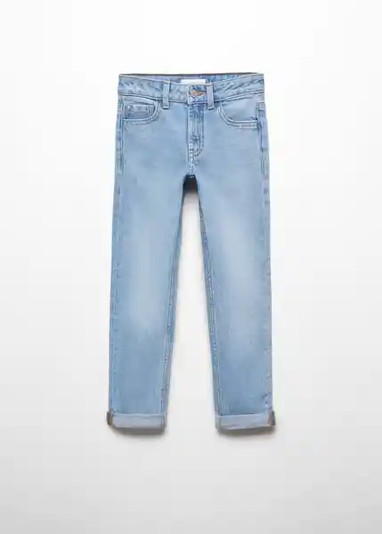 Jean Regular Tejano Niños Claro Talla 6 Mango