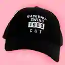 Gorra de Béisbol Serie 1989 Negro Miniso