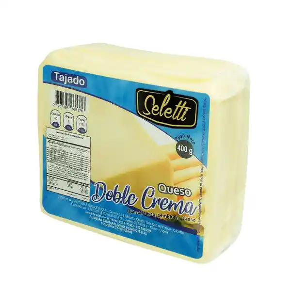 Seletti Queso Doble Crema Tajado