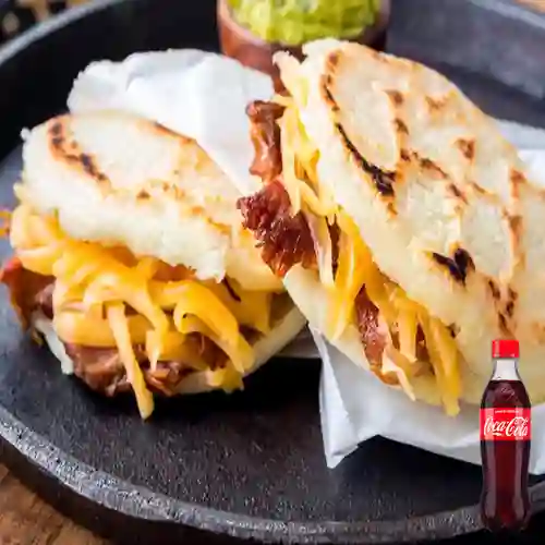 Combo Arepa Tradicional +Cocacola Orig 400ml