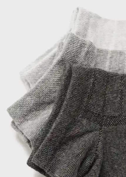 Calcetines Minitobi Gris Talla 42 Hombre Mango