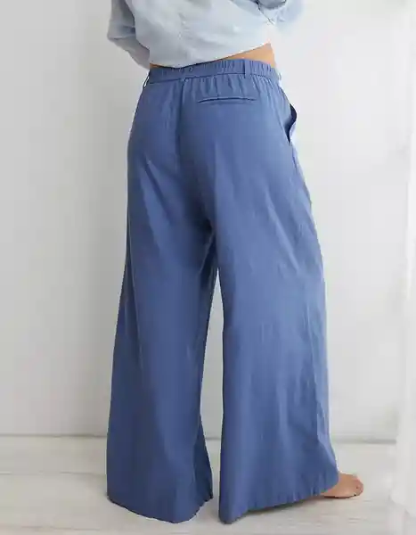 Pantalón Aerie Azul Talla Medium American Eagle 04938175