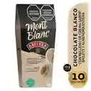 Mont Blanc Bombones de Chocolate Blanco Rellenos con Baileys