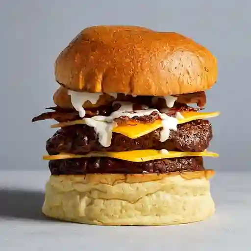 Hamburguesa Triple Cheese