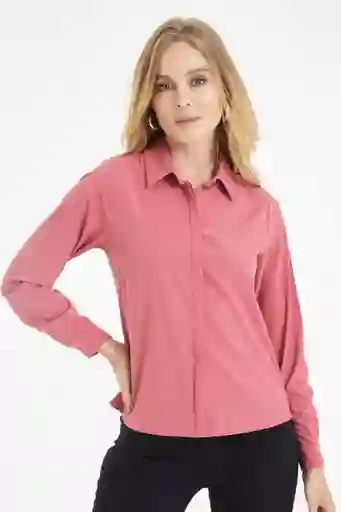 Camisa Burano Color Rojo Carnauba Talla XS Ragged