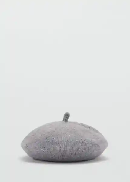 Gorro Beri Gris Medio Vigore Mujer Mango