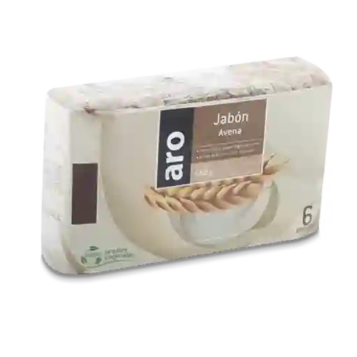 JABON BARRA ARO AVENA 110gX6u