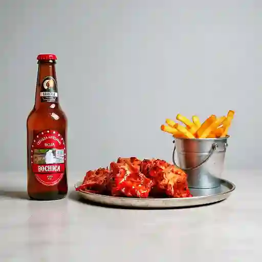 Costillas a la BBQ