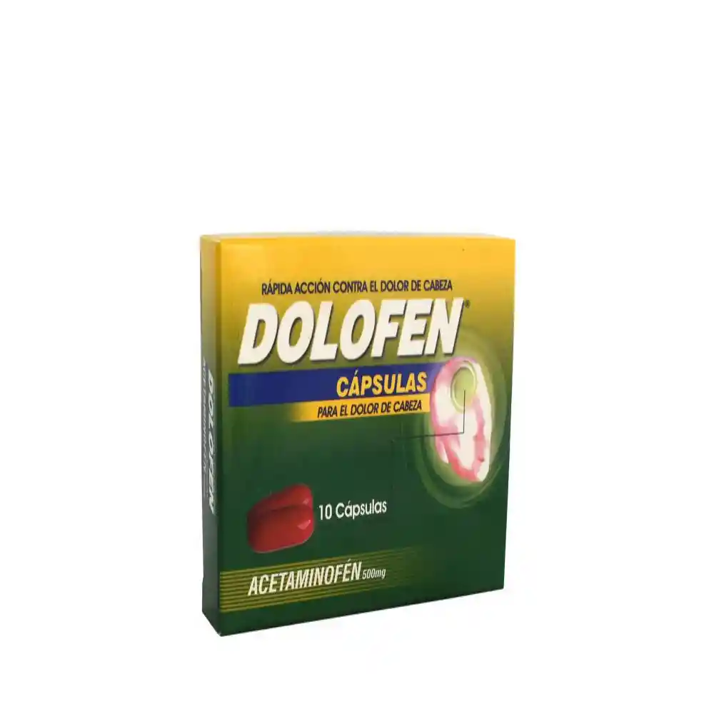 Dolofen X 10 Capsulas Acetaminofen