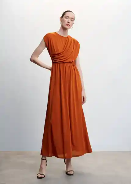 Vestido Mari-A Caldero Talla S Mujer Mango