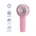 Ventilador de Mano Rosa Miniso