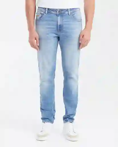 Jean Morrison Masculino Azul Francés Medio Talla 34/32 Chevignon